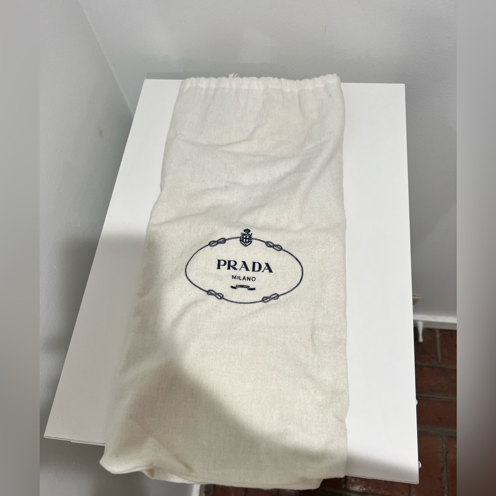 Prada large dust bag